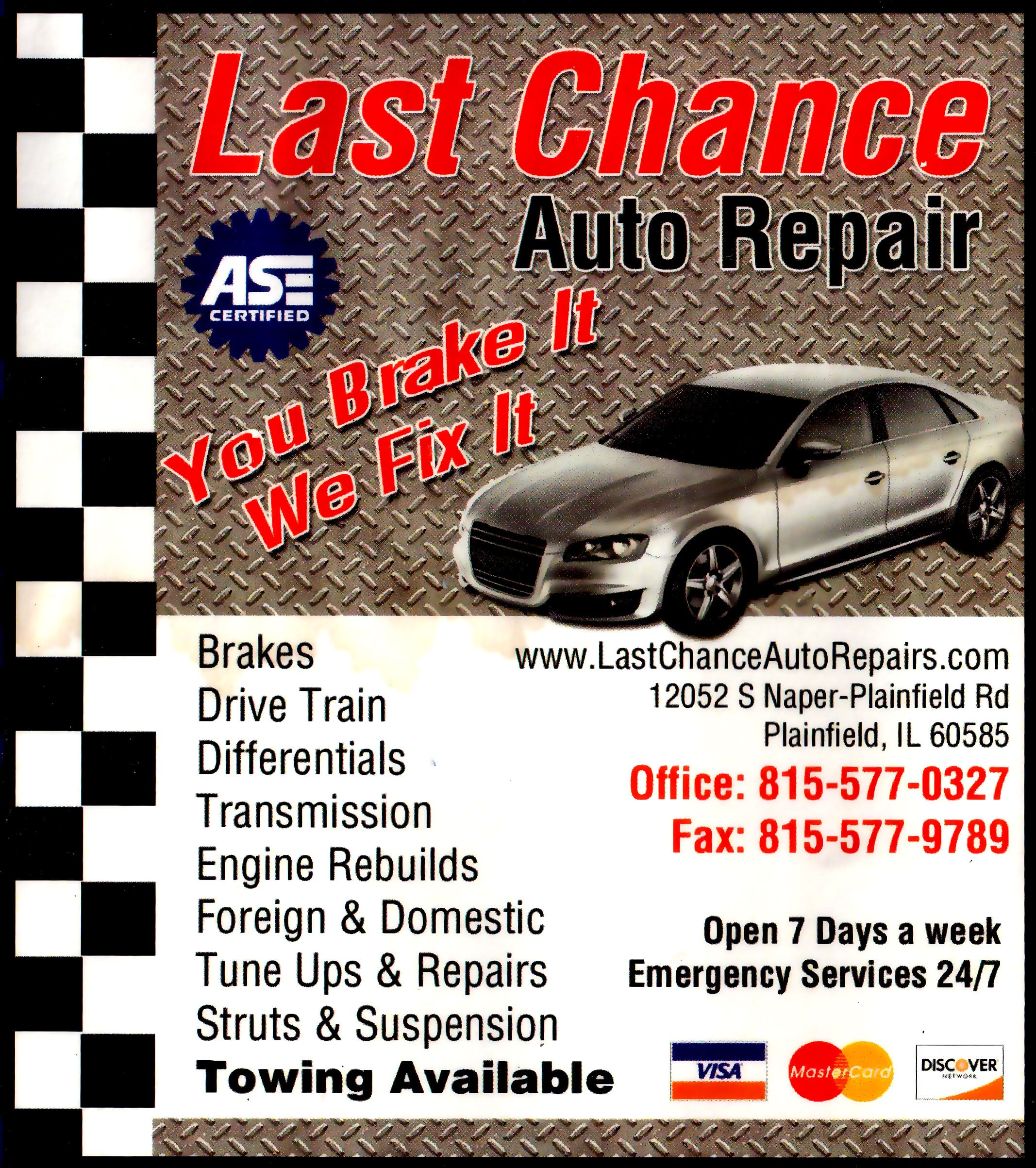 Auto Repair Bolingbrook  Car Repair  Automotive Repair Shop