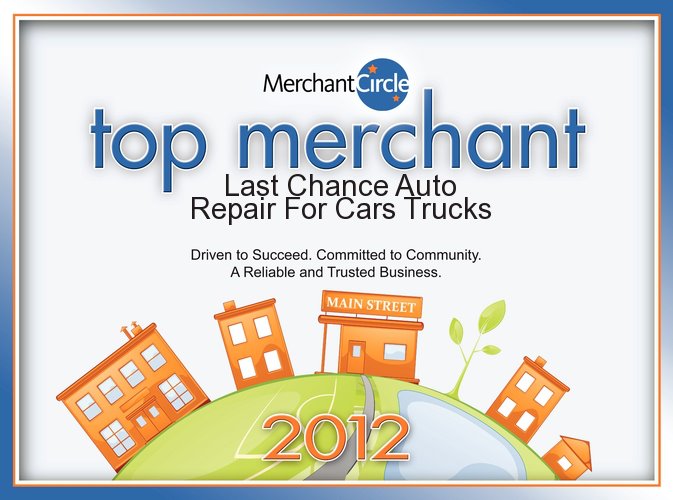 Auto Repair Shop In Plainfield, IL, Wins Award In 2012