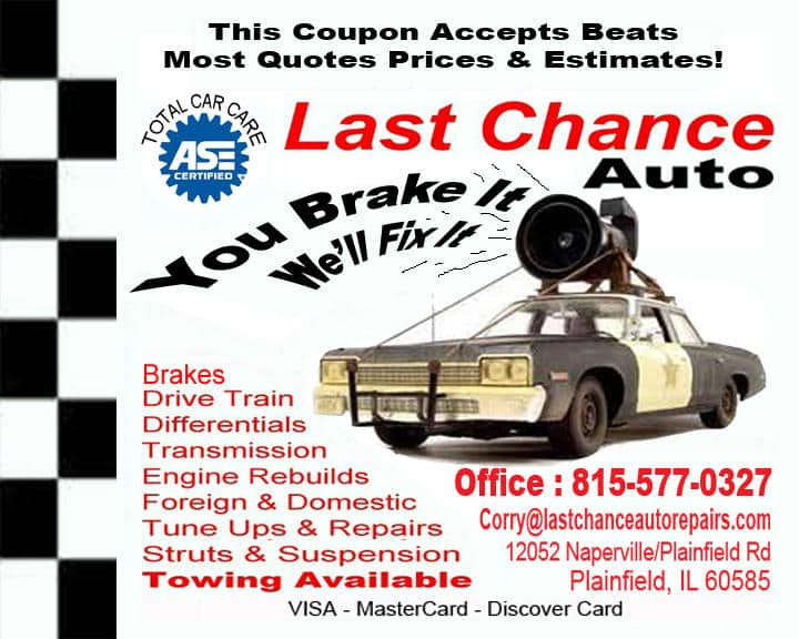Auto Repair Plainfield IL | Maintenance | Service | Auto ...