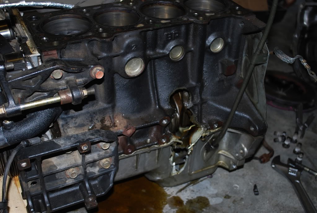 Catastrophic Automotive Engine Failure