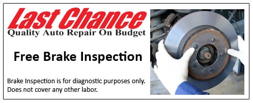 Free Brake Inspection In Plainfield, IL