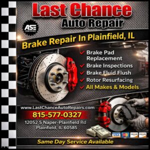 Brake Repair In Plainfield, IL
